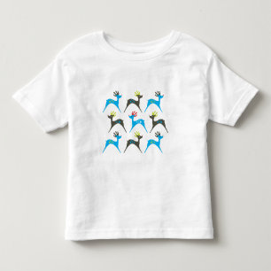 トナカイの幼児のワイシャツ トドラーTシャツ