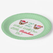 トナカイの性別の暴露 ペーパープレート (アングル)