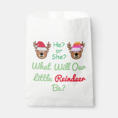 トナカイの性別の表示 フェイバーバッグ (正面)