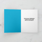 トナカイの耳で楽しいクリスマスかわいいヨークシャーテリア犬|過去記事 シーズンカード (内部)