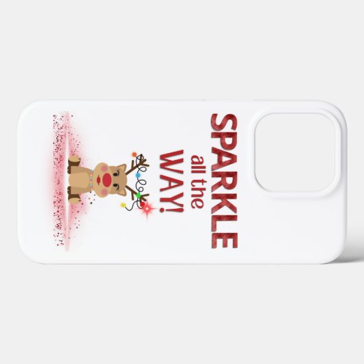 トナカイの花を咲かせる Case-Mate iPhoneケース (裏面 (横))