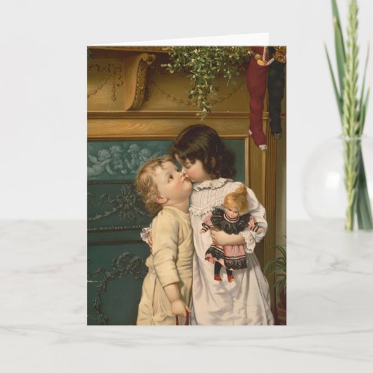 トナカイの葉の下で | Knapp & Co. カード (正面)