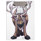 トナカイの贈り物&アクセサリー クリップボード (正面)