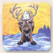 トナカイの贈り物&アクセサリー コースター (正面)