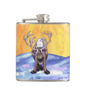 トナカイの贈り物&アクセサリー フラスク (正面)
