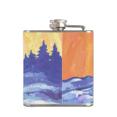 トナカイの贈り物&アクセサリー フラスク (裏面)