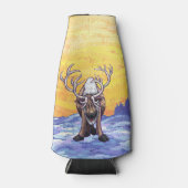 トナカイの贈り物&アクセサリー ボトルクーラー (正面)
