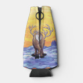 トナカイの贈り物&アクセサリー ボトルクーラー (裏面)