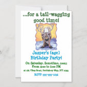 トナカイの贈り物&アクセサリー マグネット招待状 (正面)