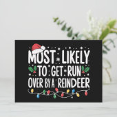 トナカイの走クリスマスに乗り越える可能性が高い シーズンカード (スタンド正面)