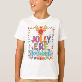 "トナカイの輝きとホリデーの流儀" Tシャツ