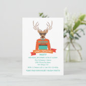 トナカイの醜いクリスマスセーターパーティーinvi 招待状 (スタンド正面)