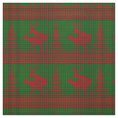トナカイの醜いクリスマス ファブリック (見本)