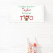 トナカイの2番目の誕生日 横断幕 (インサイチュ)