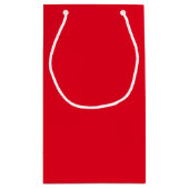 トナカイの(雄ジカの)枝角のクリスマスのおもしろいで黒い実験室 スモールペーパーバッグ (裏面)