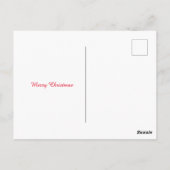 トナカイはクリスマスヴィンテージの詐欺 ポストカード (裏面)