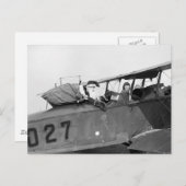 トナカイは1921年に店に入った ポストカード (正面/裏面)