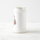 トナカイを持つパパクロース ビールジョッキ (中央)