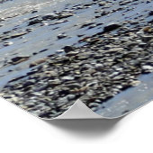 トナカイを持つ平和な風景 ポスター (角)