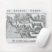 トナカイを搾り出すこと マウスパッド (マウス)