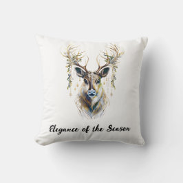 トナカイエレガントの枕シーズンの優雅さ クッション