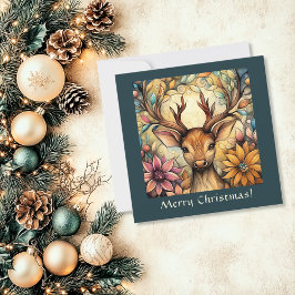 トナカイエレガントカスタマイズ可能 シーズンカード