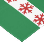 トナカイエレガントズスノーフレークスライン（中） テーブルクロス (アングル)