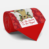 トナカイエンジェルティスザシーズントゥビービーガン ネクタイ (ロール)