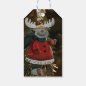 トナカイオーナメントクリスマス ギフトタグ (裏面)