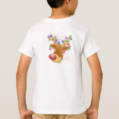 トナカイカスタムのライトTシャツ Tシャツ (裏面)