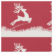 トナカイカスタム布の跳躍 ファブリック (クローズアップ)