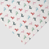 トナカイカラフルクリスマス 薄葉紙 (詳細)