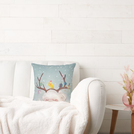 トナカイクリスマスオーナメント クッション (ソファ)