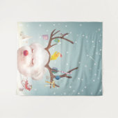 トナカイクリスマスオーナメント タペストリー (正面(横))