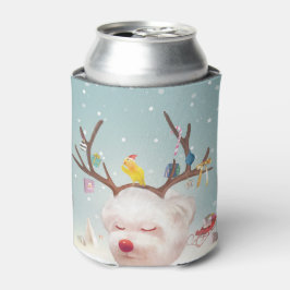 トナカイクリスマスオーナメント 缶クーラー