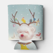 トナカイクリスマスオーナメント 缶クーラー (裏面)