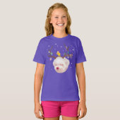 トナカイクリスマスオーナメント Tシャツ (正面フル)