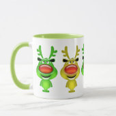 トナカイクリスマス マグカップ (左)