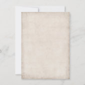 トナカイゲームのクリスマスパーティー招待状 招待状 (裏面)