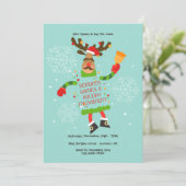 トナカイゲームズ ホリデーパーティー招待状 招待状 (スタンド正面)