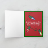 トナカイスカルホリデーカード シーズンカード (内部)