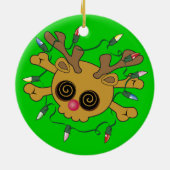 トナカイスカル セラミックオーナメント (裏面)