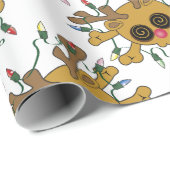 トナカイスカル ラッピングペーパー (ロールコーナー)