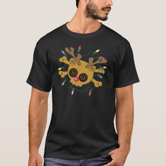 トナカイスカル Tシャツ (正面)