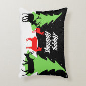 トナカイメリーアクセント枕 アクセントクッション (正面(垂直))