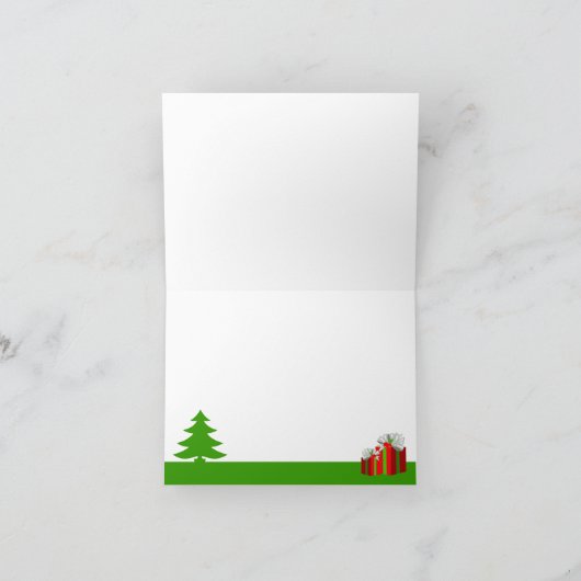 トナカイメリークリスマス追加フォトカード2 シーズンカード (内部)