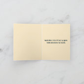 トナカイメリークリスマス カード (内部)