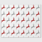 トナカイモダンア ラッピングペーパー (フラット)