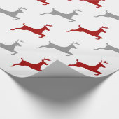 トナカイモダンア ラッピングペーパー (コーナー)