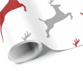 トナカイモダンア ラッピングペーパー (ロールコーナー)